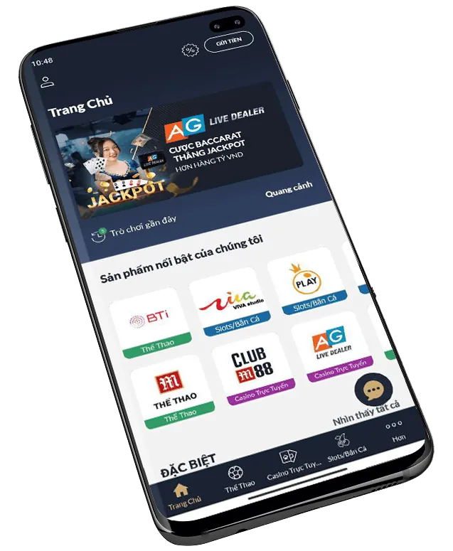 Giao diện người dùng Dafabet APK mượt mà, dễ điều hướng với các biểu tượng trò chơi rõ ràng và màu sắc hấp dẫn.